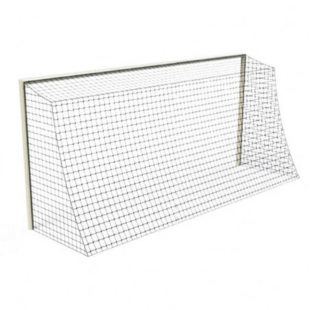 Filets de handball, tressés Ø3mm, 100mm maille simple (pour buts rabattable)