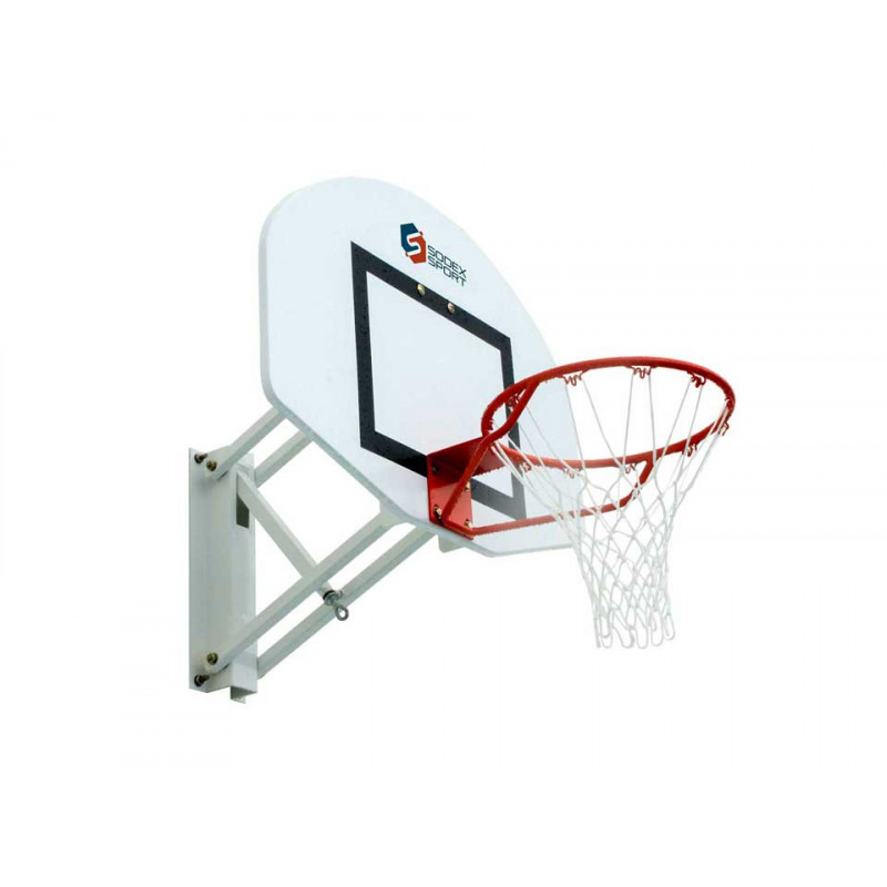 But de Basket mural Sporti à hauteur réglable rectangulaire (l'unité)