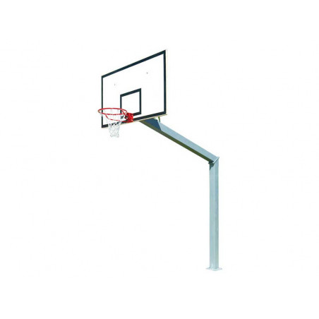 Panier de basket extérieur sur platine 3,05m, déport 2,25m