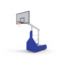 But de compétition de basket intérieur mobile et pliable, déport 1,2m (Demande de devis)