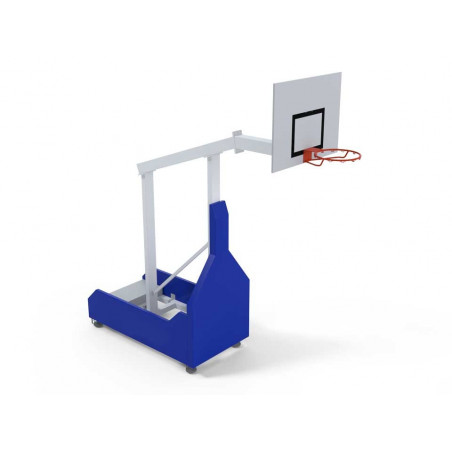 Panier de compétition de basket extérieur, mobile et non-pliable, 3x3, déport 1,2m