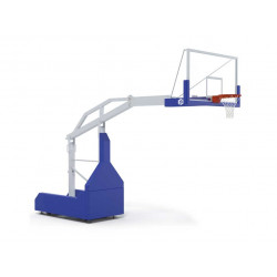 But de compétition de basket intérieur mobile et pliable, déport 2,1m ou 3,25m (Demande de devis)